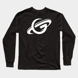 Geekvolution Planet Logo (White) Long Sleeve T-Shirt